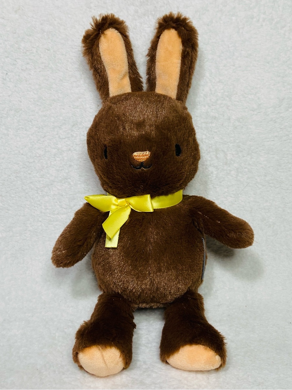 8” Hallmark Easter Bunny Chocolate Scented Brown Bunny Plush Toy